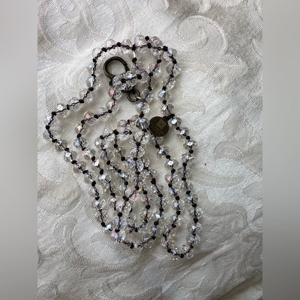Weatherby Miller Crystal Rhinestone Lobster Clasp Statement Necklace